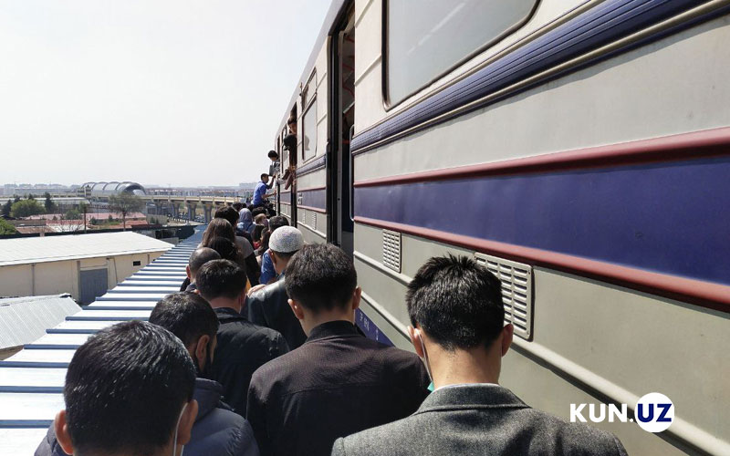 kun.uz - «O‘zbekiston temir yo‘llari»: Sergeli yo‘nalishi bo‘ylab bepul avtobuslar harakati tashkil etildi.