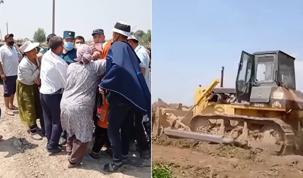 daryo.uz - Qibrayda pishgan qulupnay dalasi buldozerda buzib tashlanayotgani aks etgan videoga izoh berildi